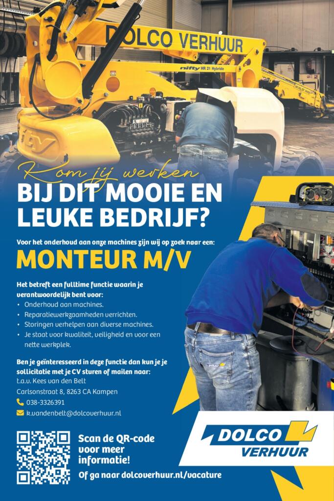 vacature monteur